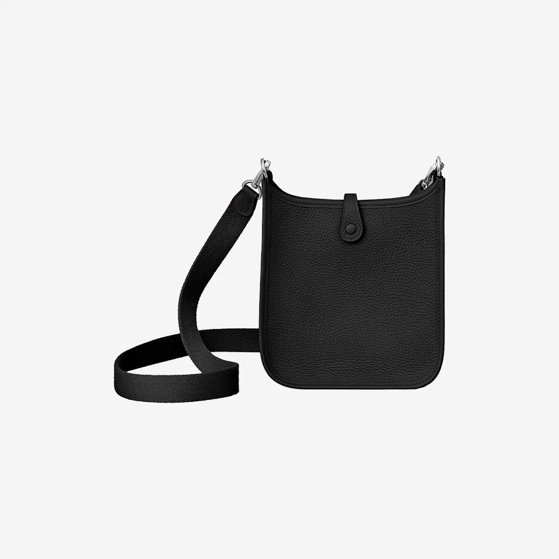 Hermes Evelyne 16 Amazone Bag Clemence & Palladium Noir