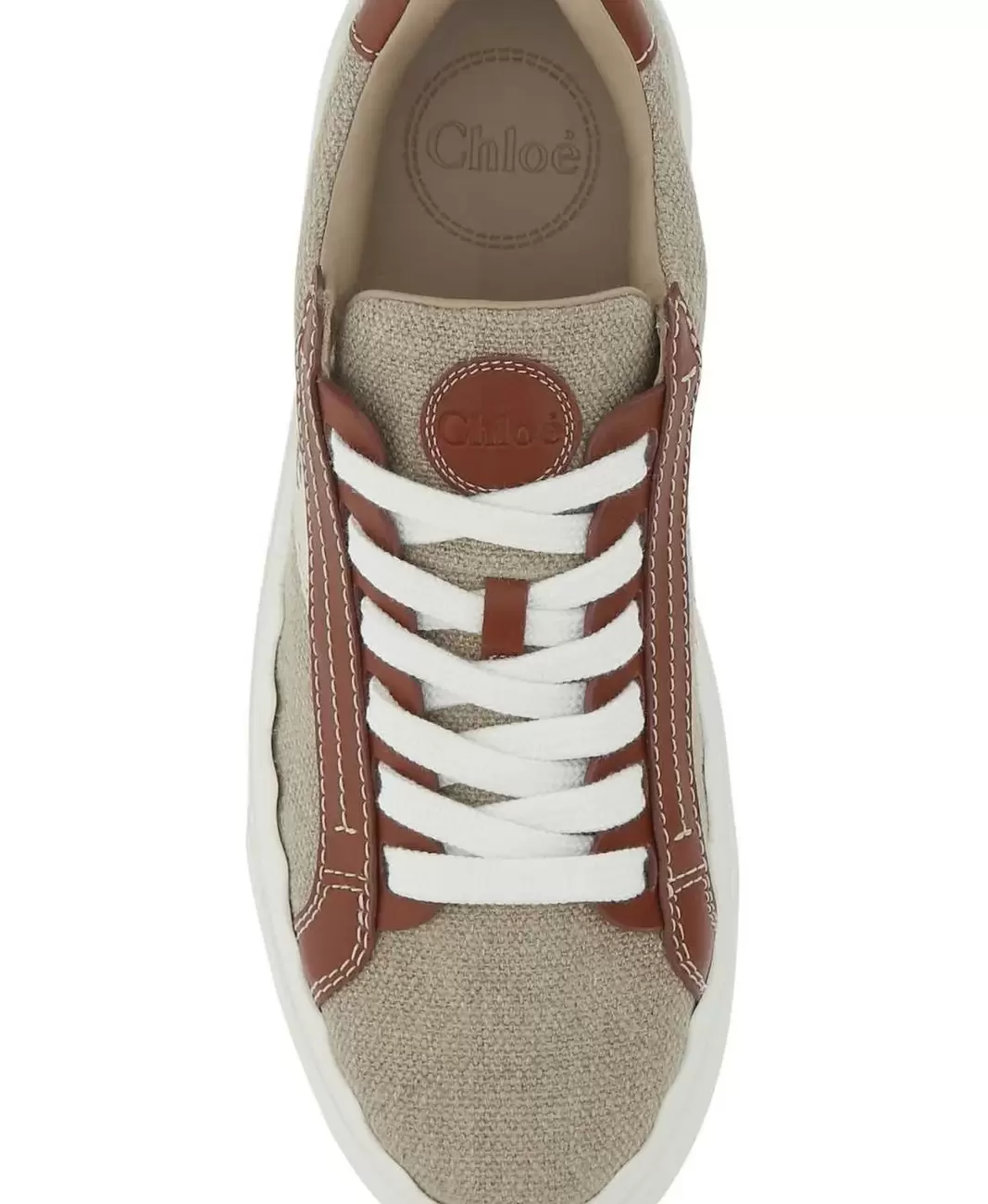 Chloé Logo Printed Low-Top Sneakers