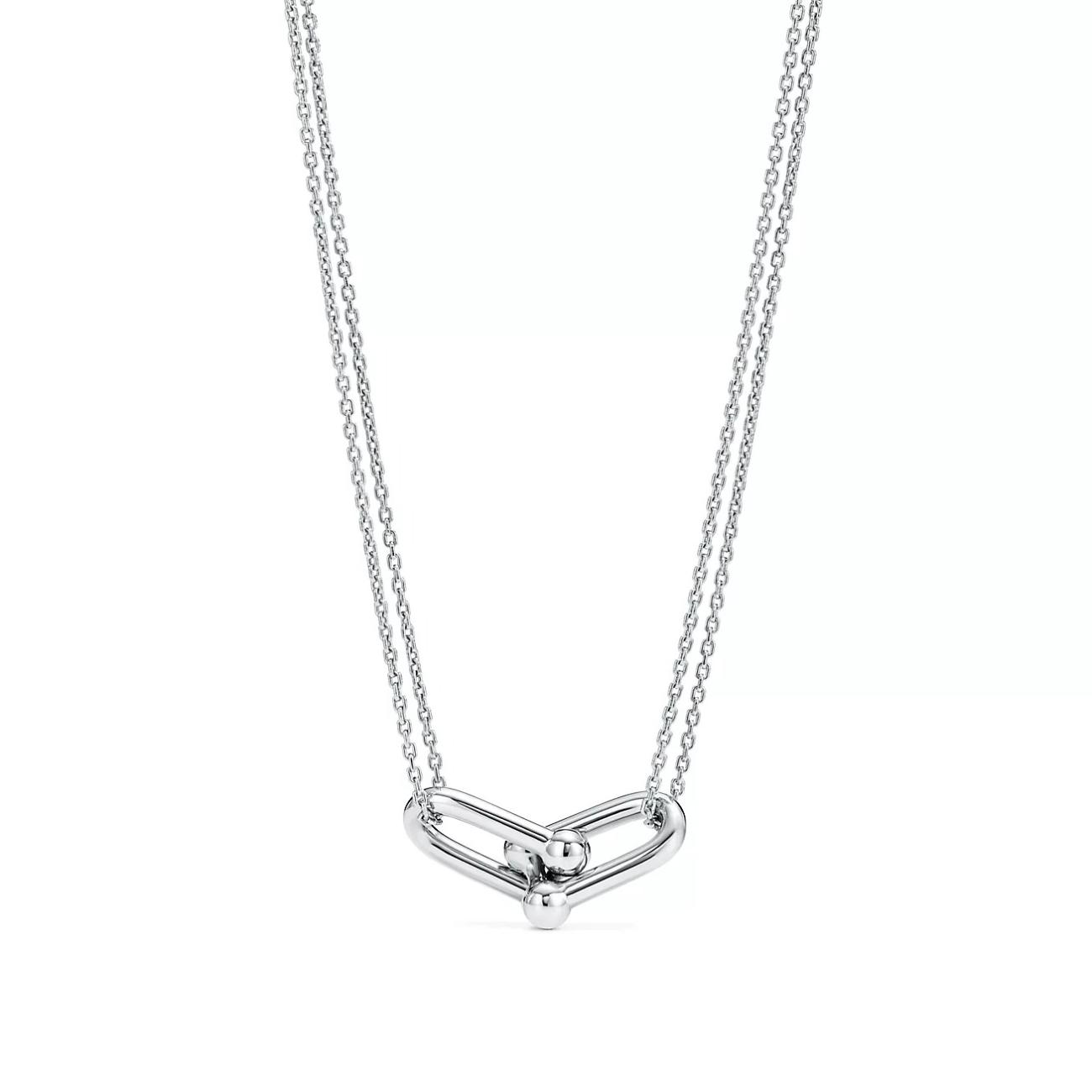 Tiffany & Co. Tiffany Hardwear Double Link Pendant Silver