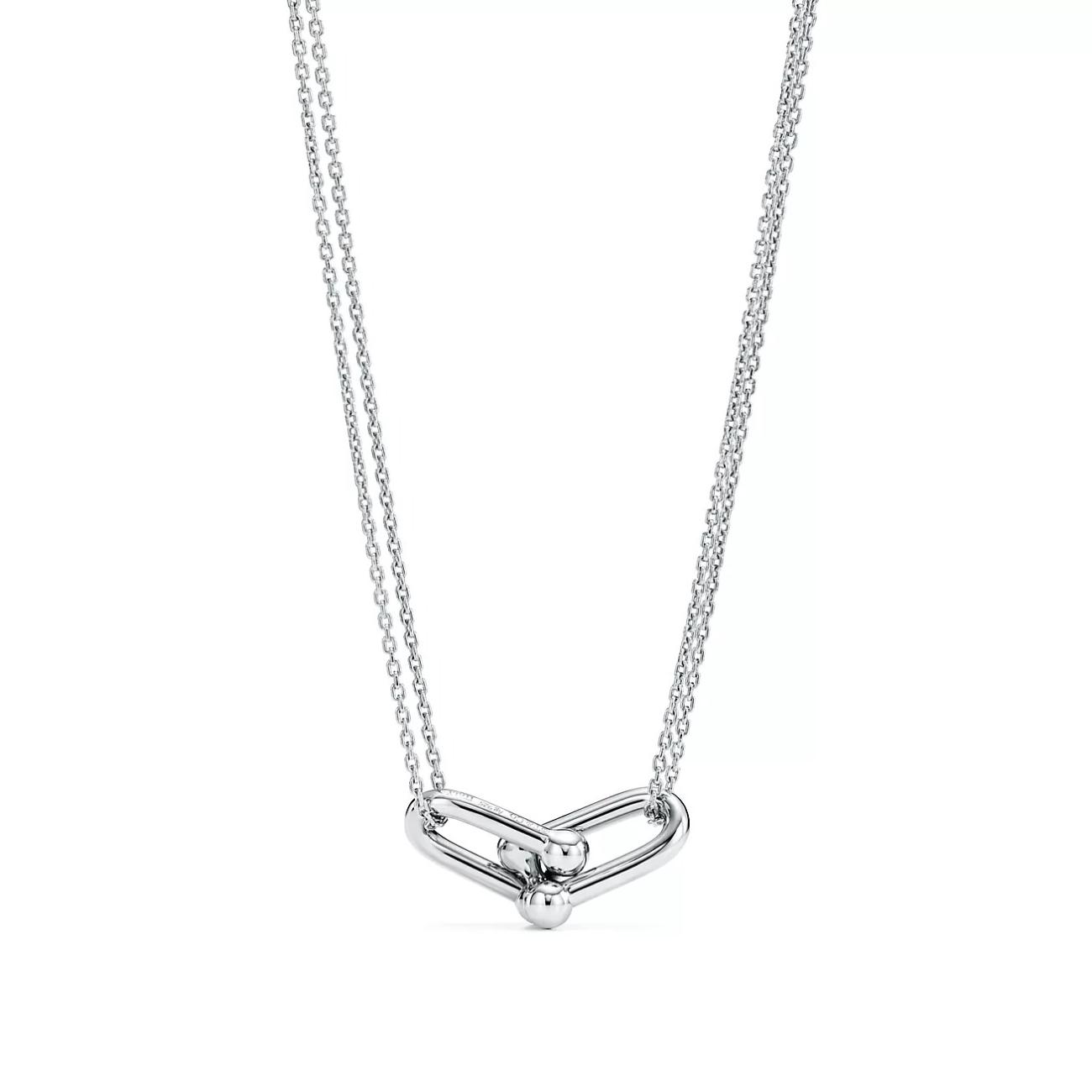 Tiffany & Co. Tiffany Hardwear Double Link Pendant Silver