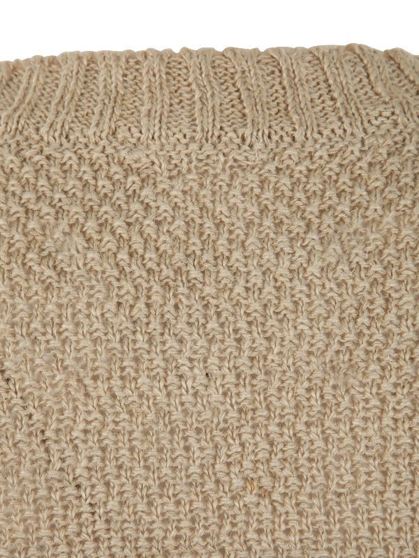 Stitched v-neck knitted vest