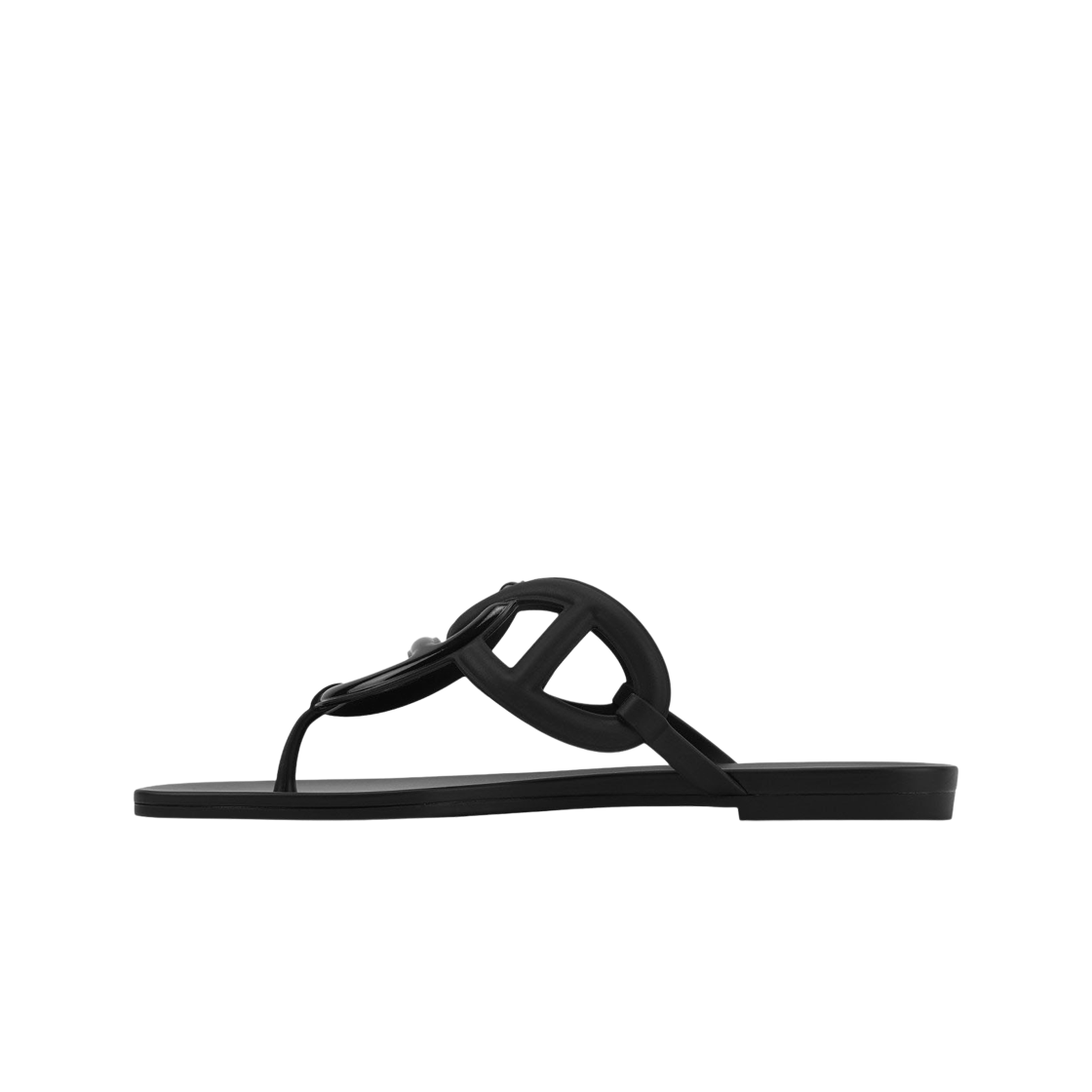 Hermes Egerie Sandal Noir