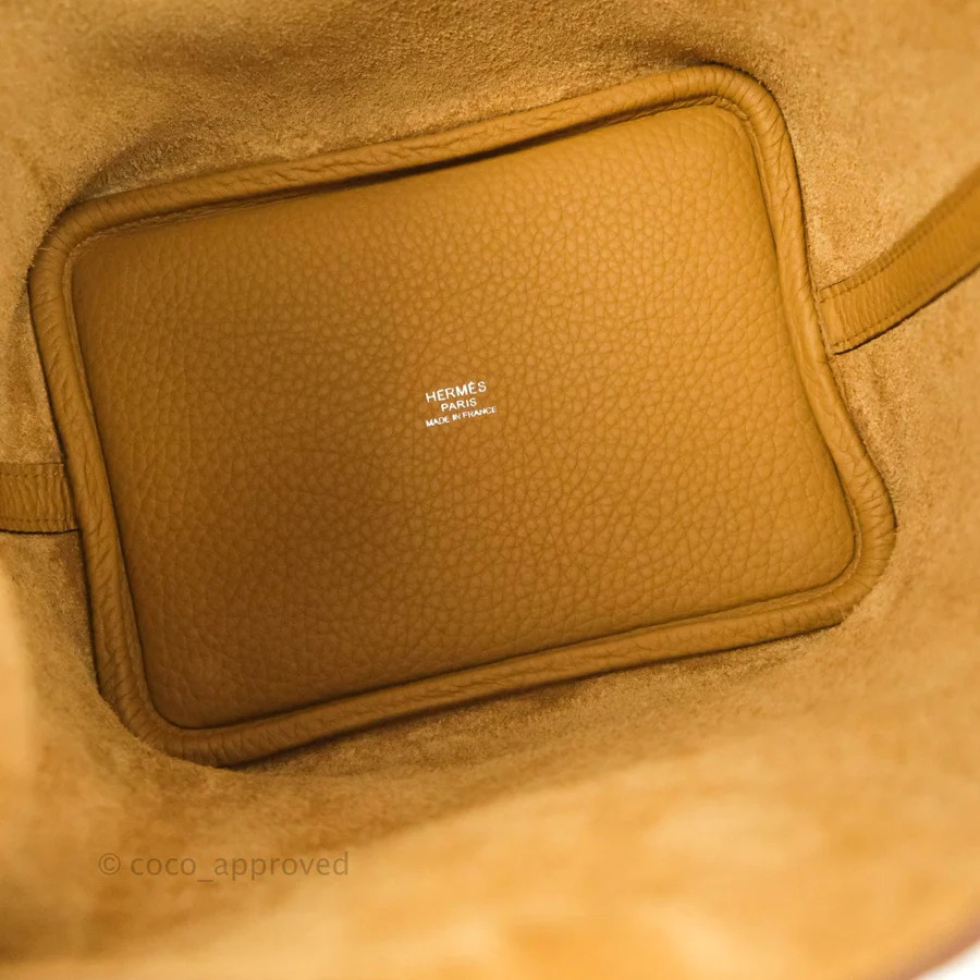 Hermes Picotin Lock 18 Bag Clemence & Palladium Biscuit