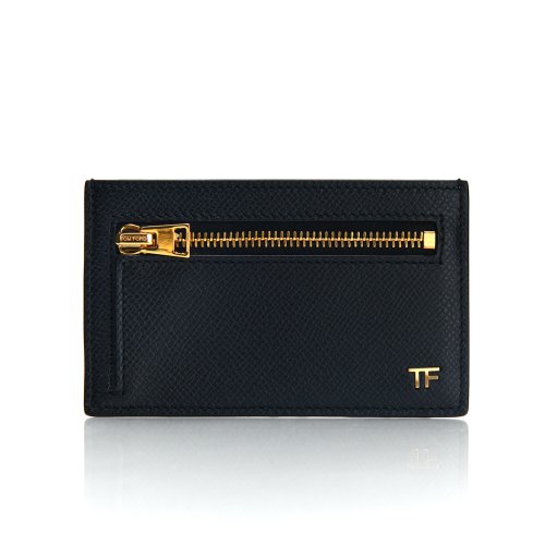 SMALL GRAIN LEATHER MONEY CLIP