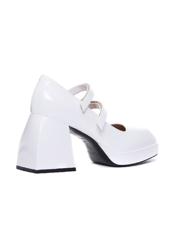 Velcro Mary Jane pump heels