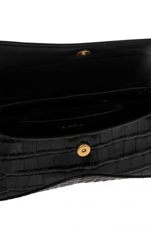 XX Crocodile Small Shoulder Bag 'Black'