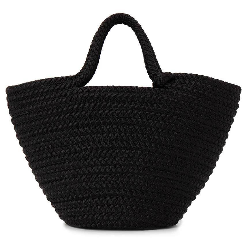 Ibiza Small Basket Women's Tote/Shoulder Bag - Black