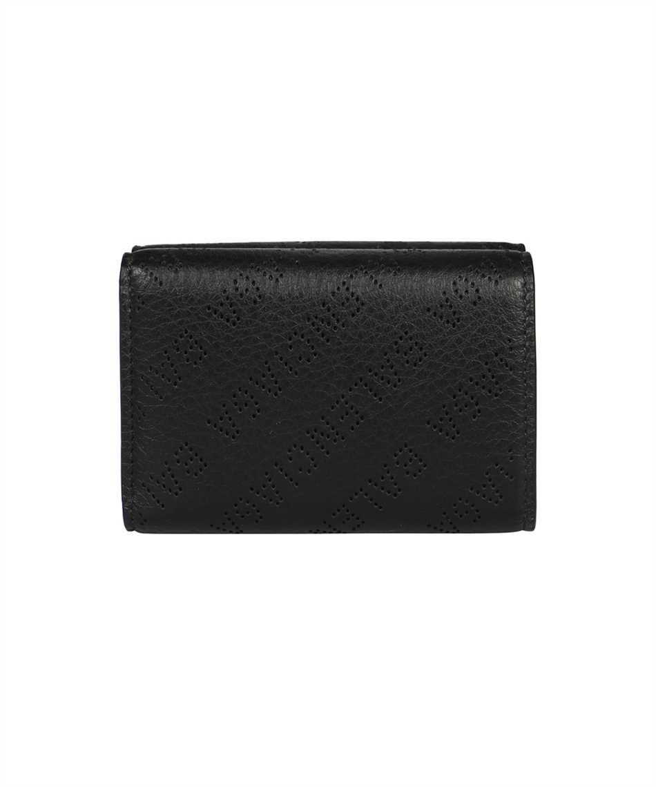 CASH MINI WALLET LOGO PERFORATED SMOOTH CALF 