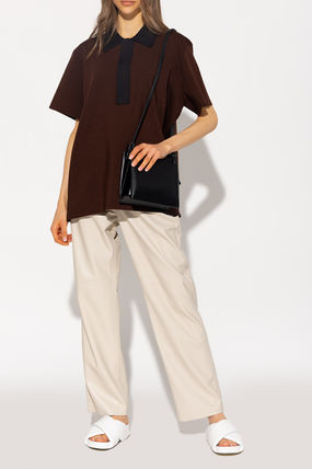 Padding Cross Strap Sandals