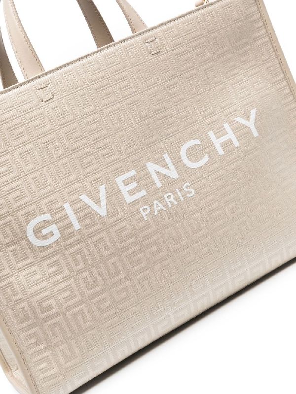 4G fabric logo medium tote bag