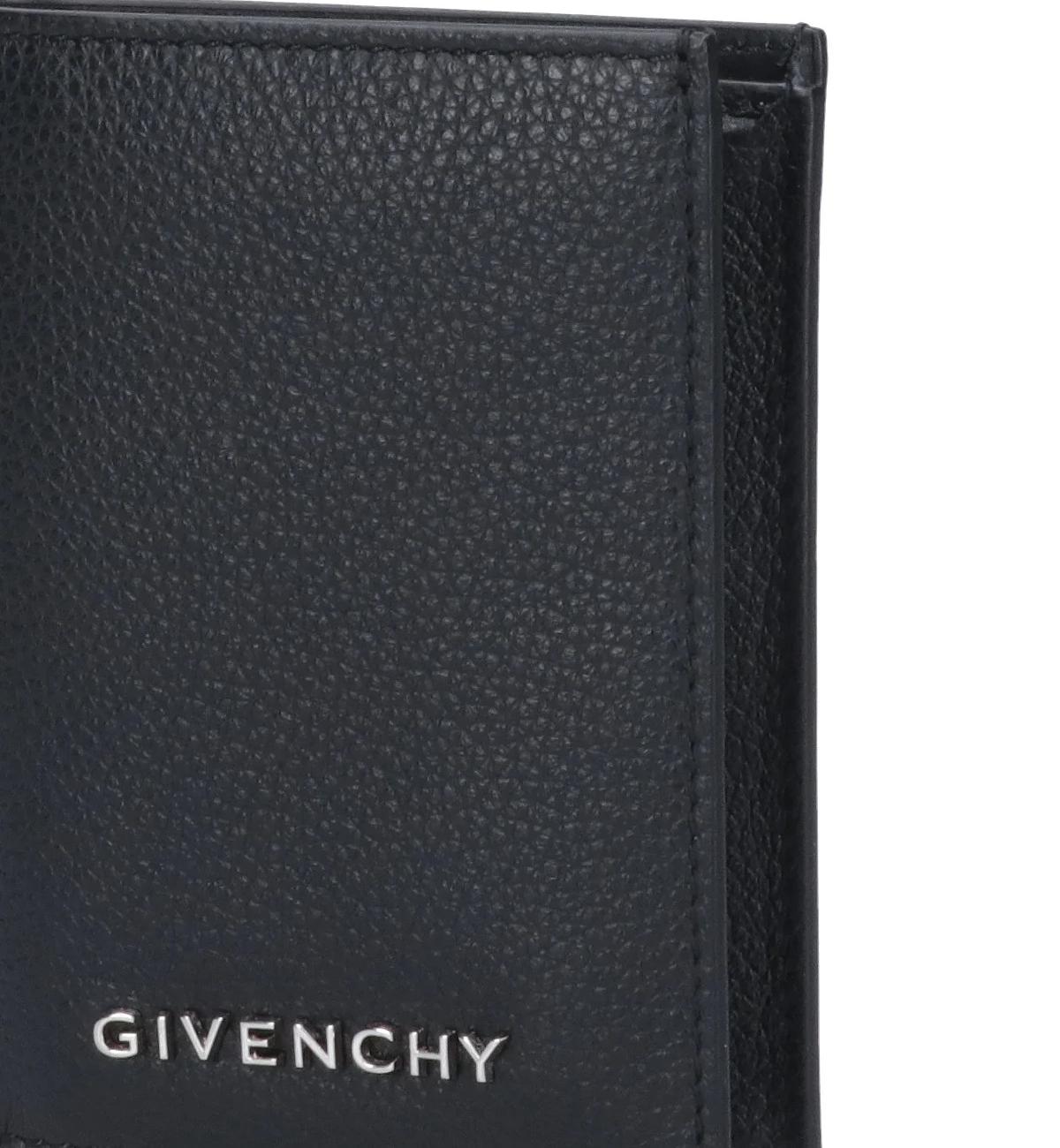 Metal logo card wallet