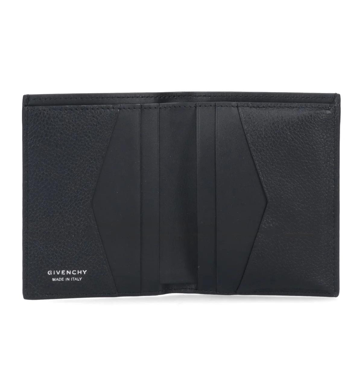 Metal logo card wallet