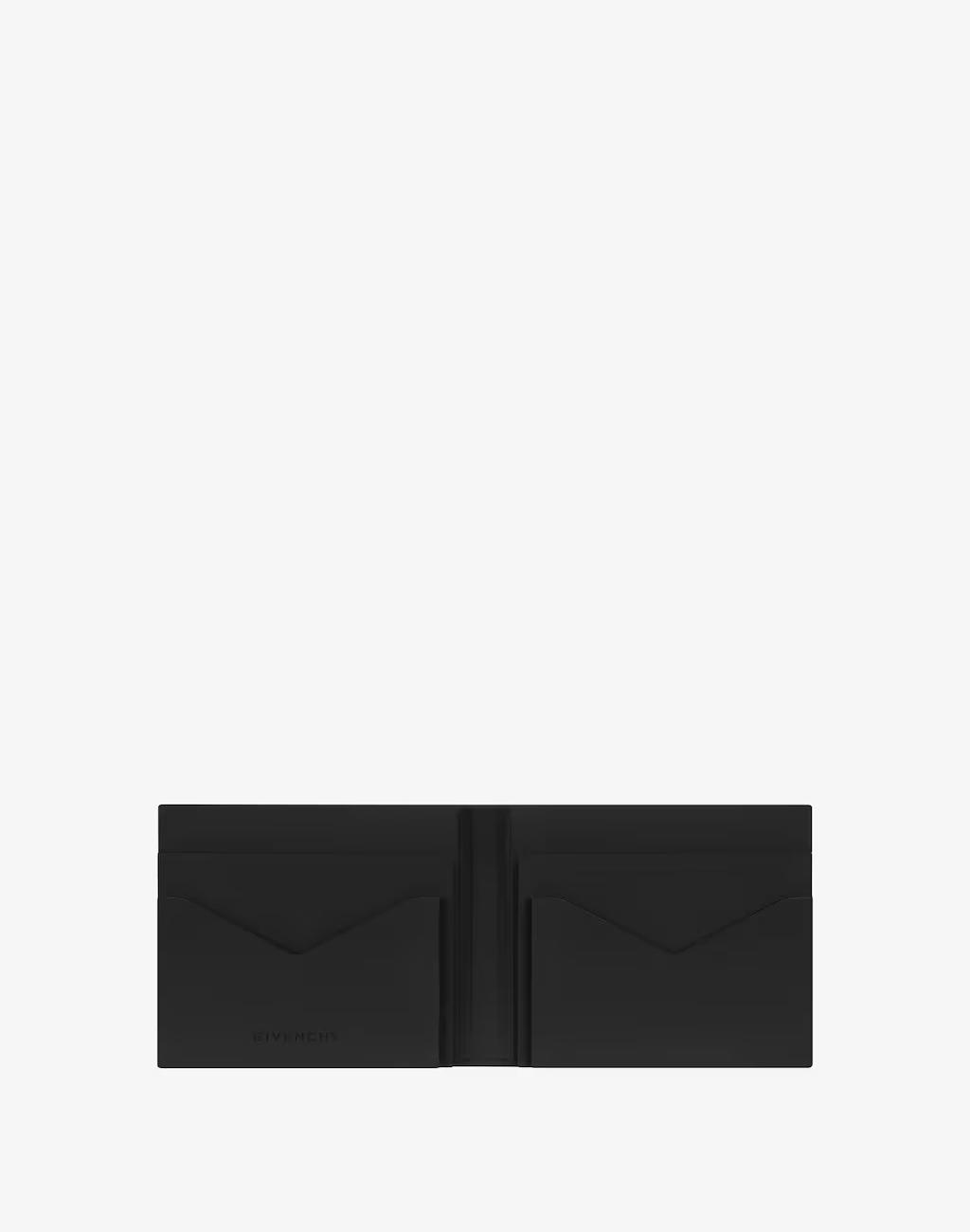 GIVENCHY bifold wallet in 4G rubber