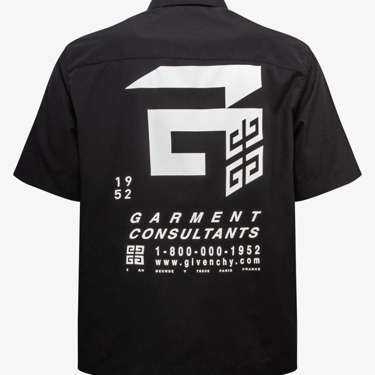 Black Short Sleeve Zip Shirt