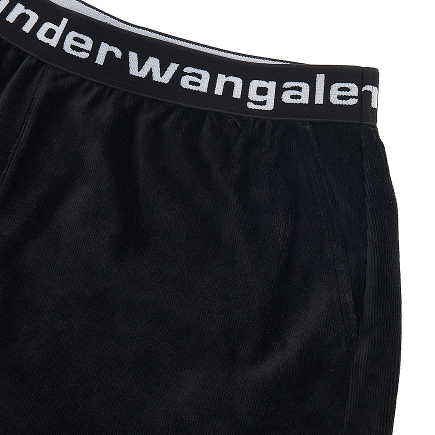 Alexander Wang logo waistband shorts