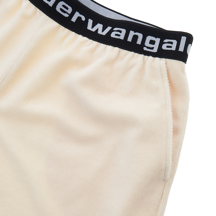 Alexander Wang Logo Waistband Shorts