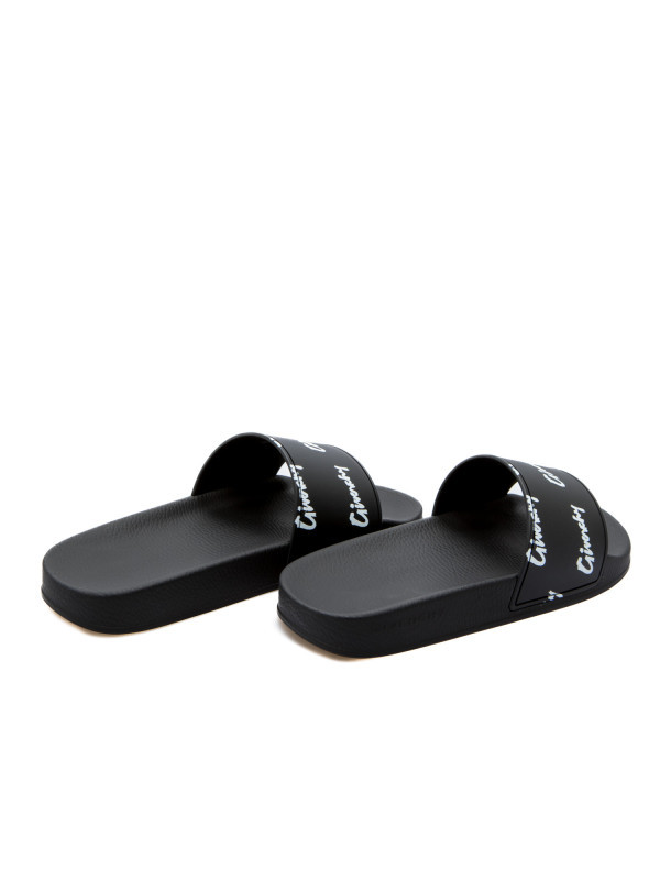 GIVENCHY SLIDE SANDALS BLACK