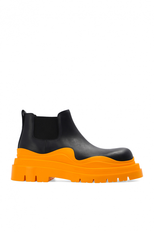 ‘TIRE’ BOOTS ORANGE