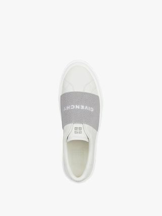Logo Sneakers - Silver