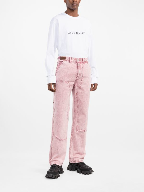 Givenchy Logo Printed Long-Sleeved T-Shirt