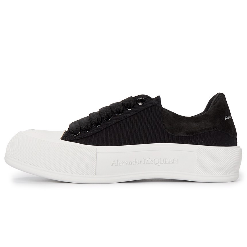 ALEXANDER MCQUEEN CANVAS SKATE SNEAKERS