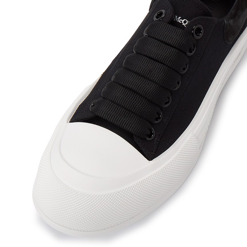 ALEXANDER MCQUEEN CANVAS SKATE SNEAKERS