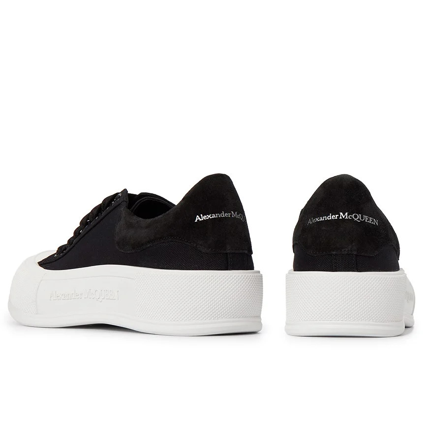 ALEXANDER MCQUEEN CANVAS SKATE SNEAKERS