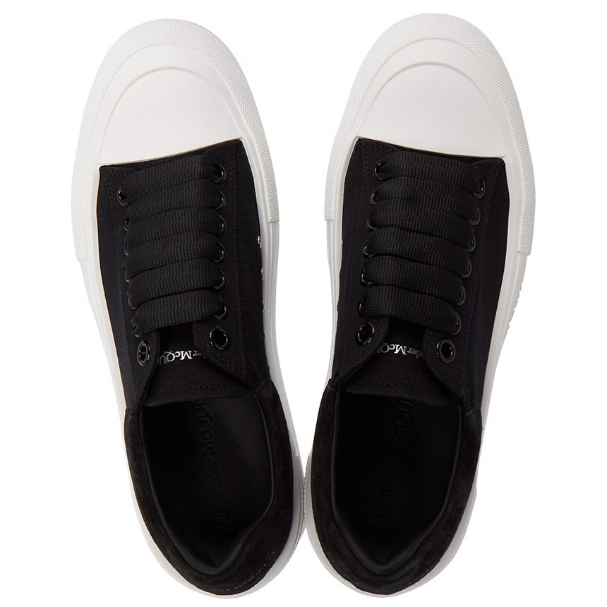 ALEXANDER MCQUEEN CANVAS SKATE SNEAKERS