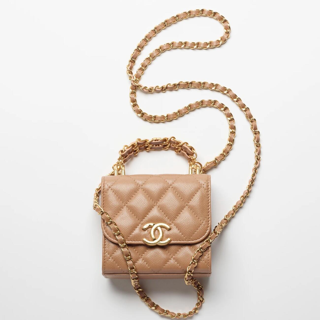 Chanel Clutch with Chain Grained Calfskin 
