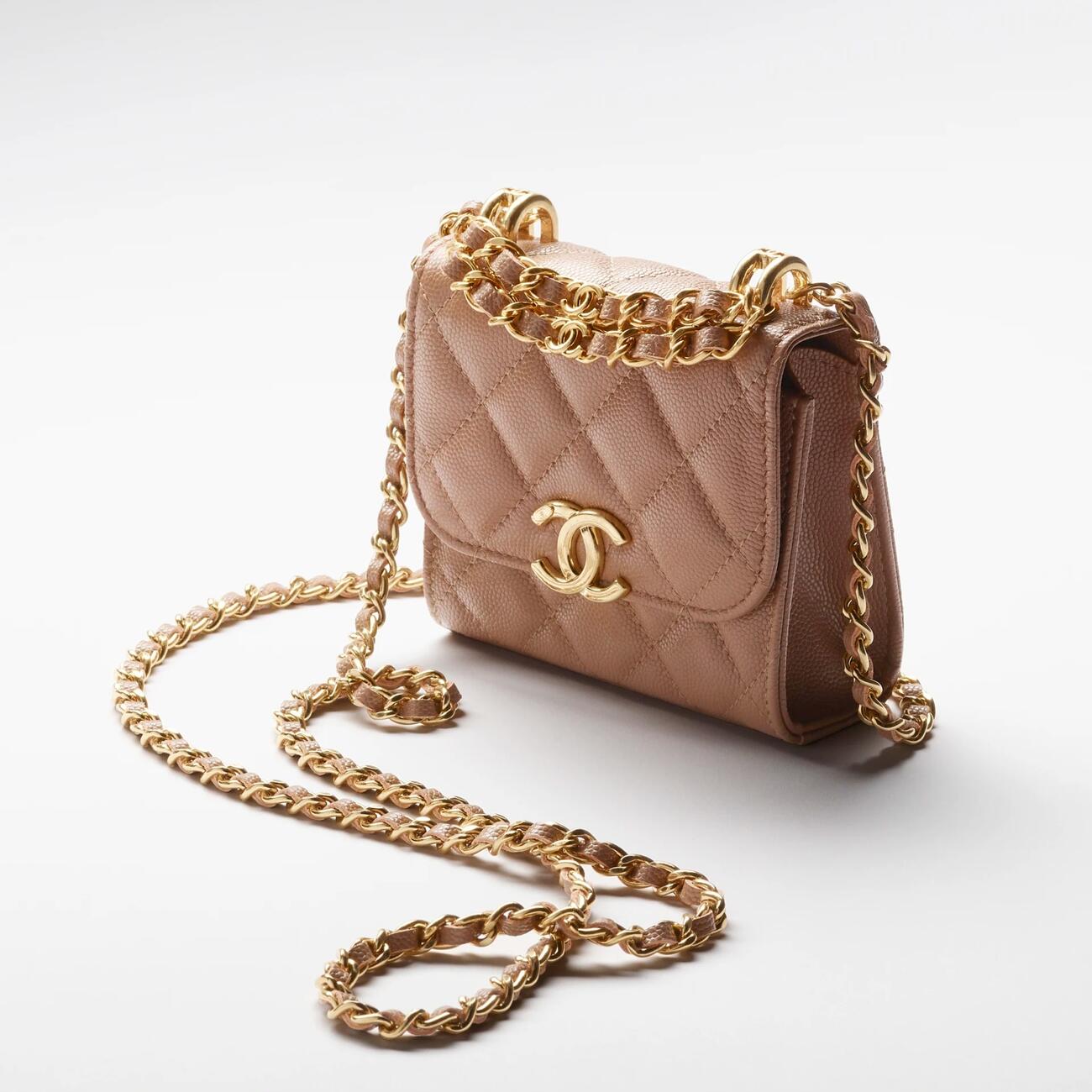Chanel Clutch with Chain Grained Calfskin 