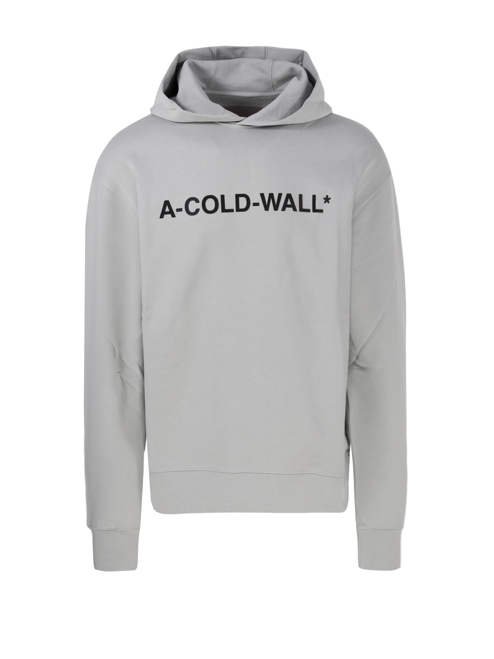 A Cold Wall Essentials Logo Hoodie Light Gray