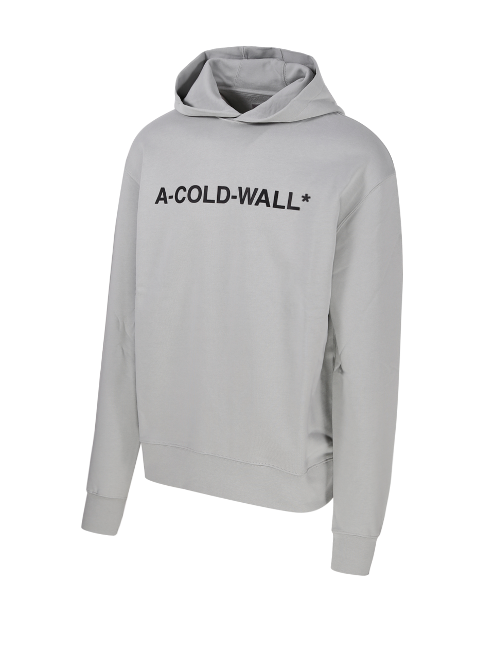 A Cold Wall Essentials Logo Hoodie Light Gray