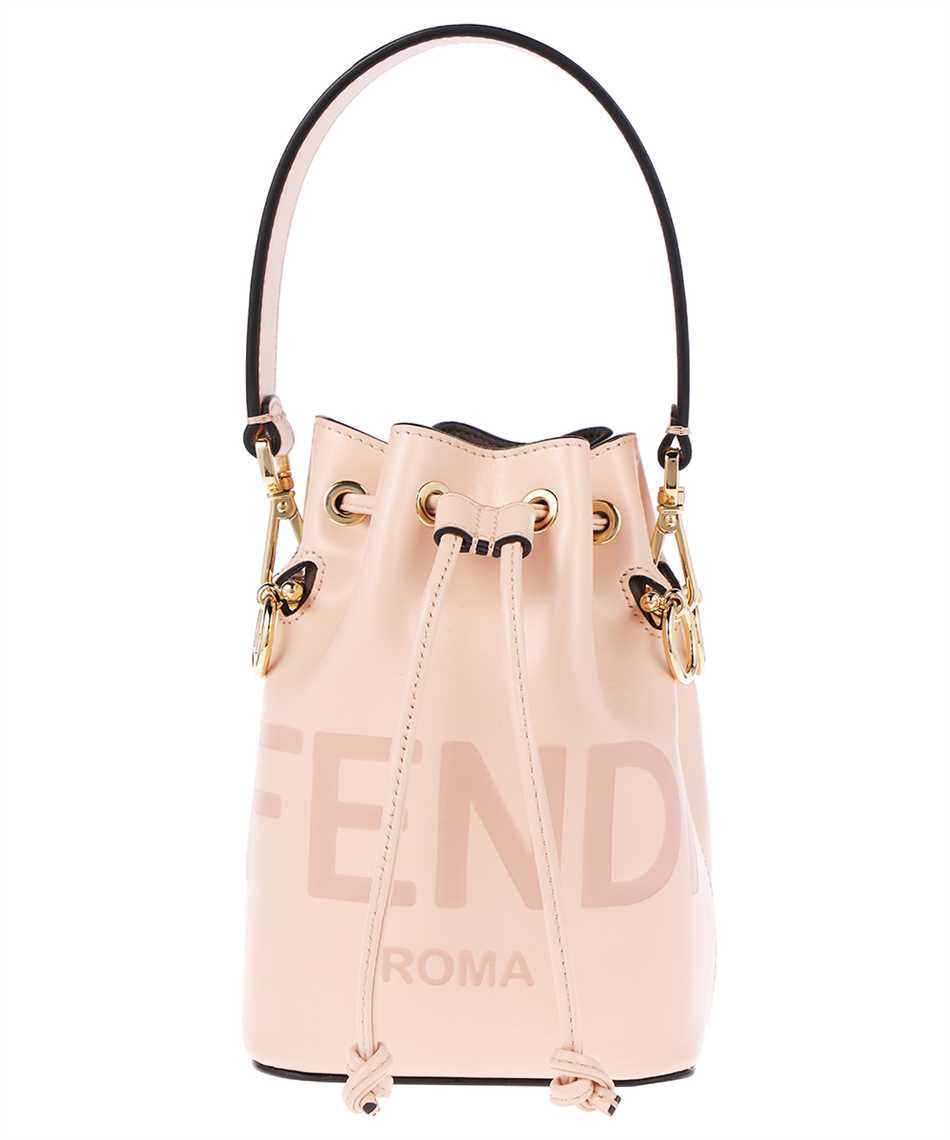 Pale pink leather mini bag