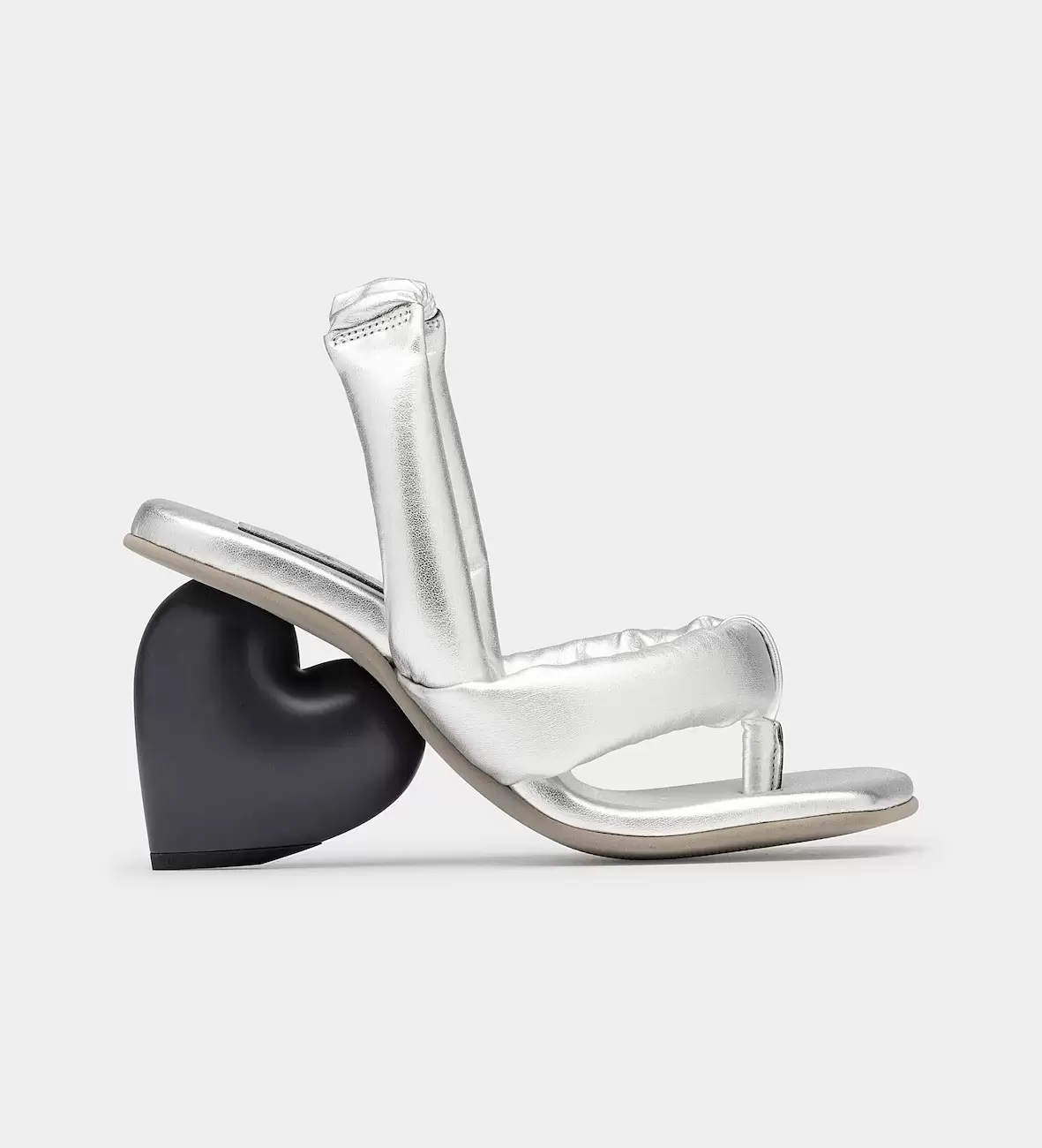 LOVE HEEL SILVER