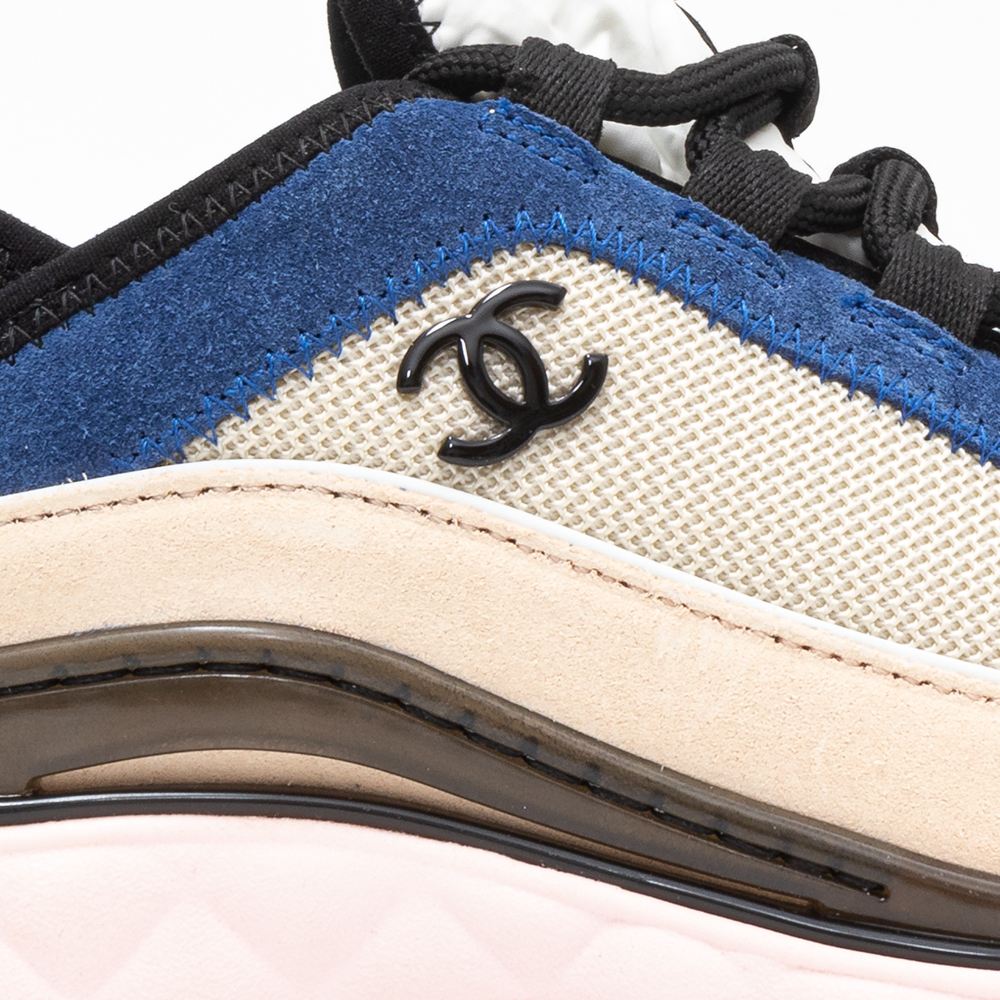 Logo Mixed Fiber Multicolor Women's Sneakers 