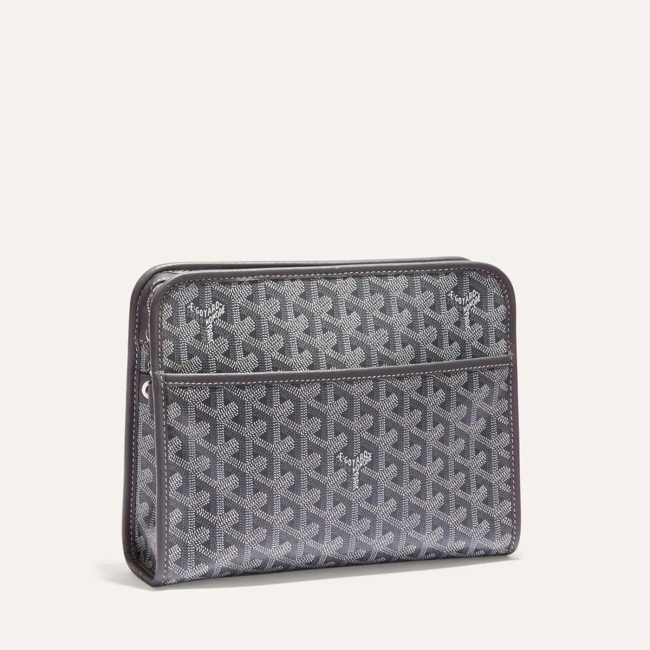 Goyard Jouvence MM Toilet Bag Gray