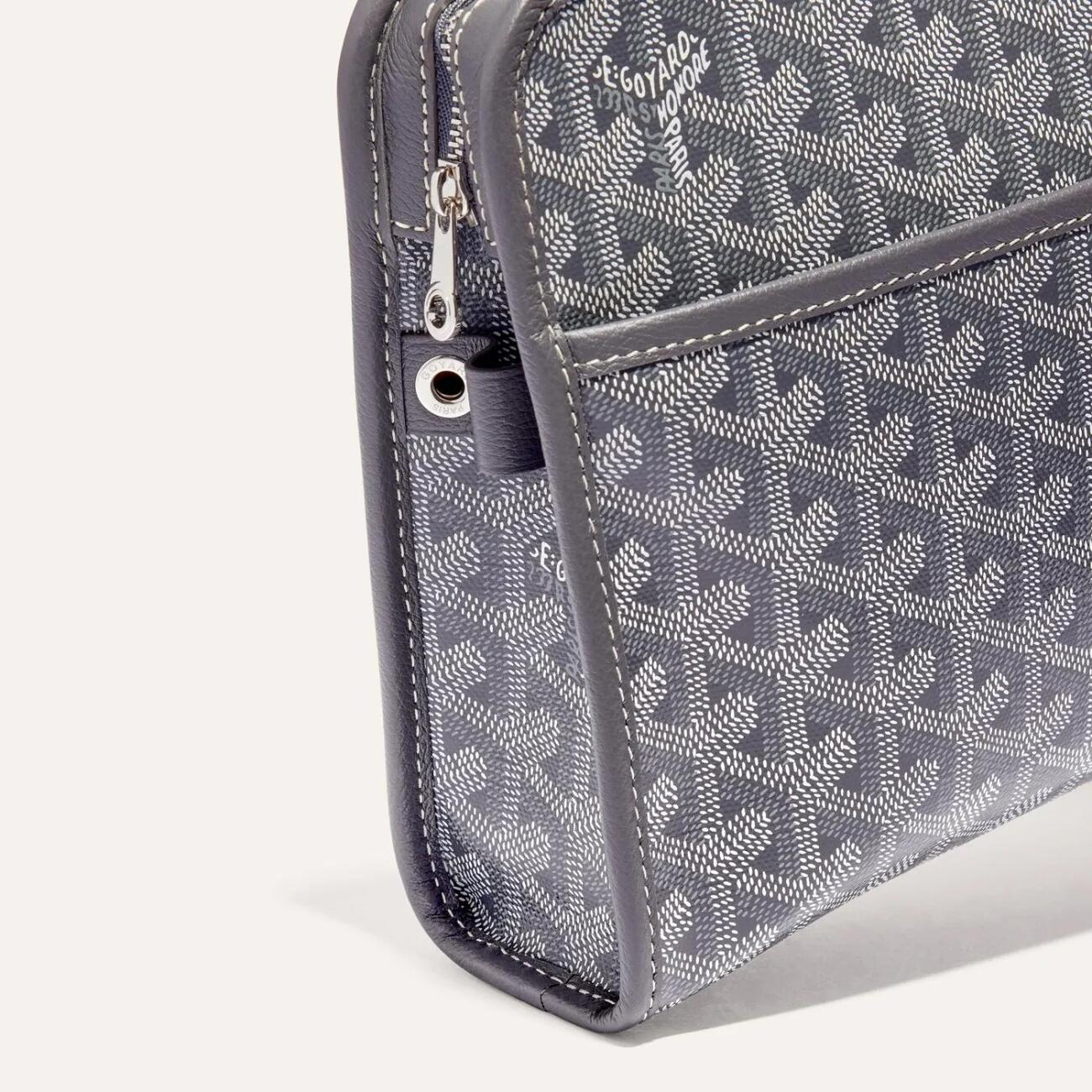 Goyard Jouvence MM Toilet Bag Gray