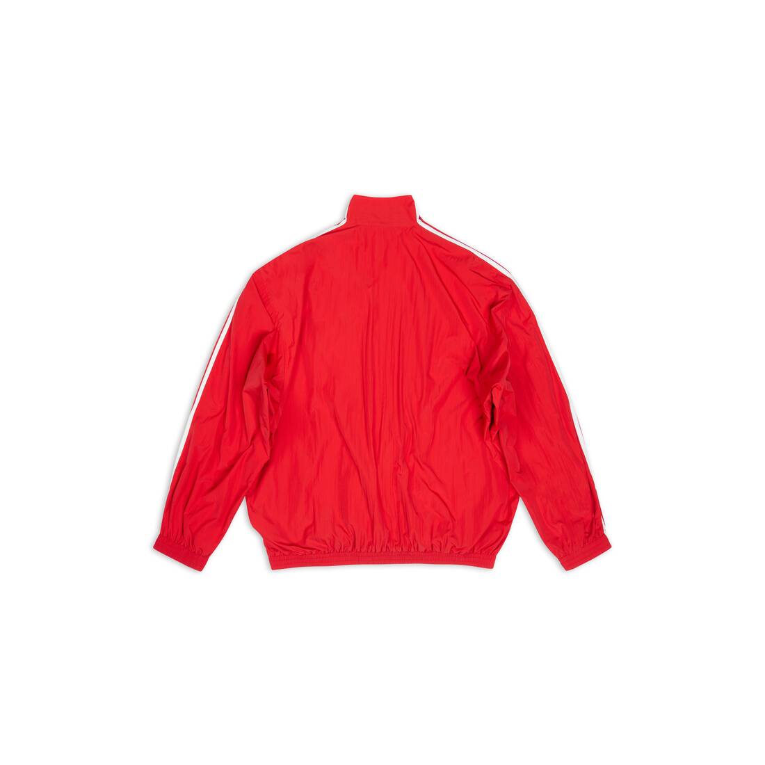BALENCIAGA / ADIDAS TRACKSUIT JACKET IN RED