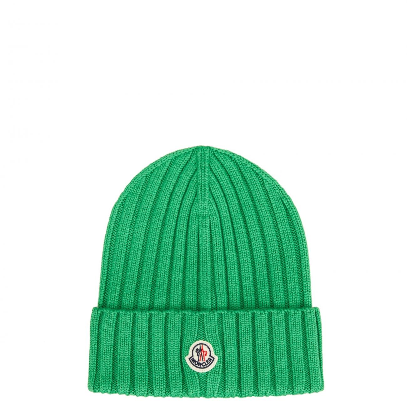 Logo beanie by Moncler