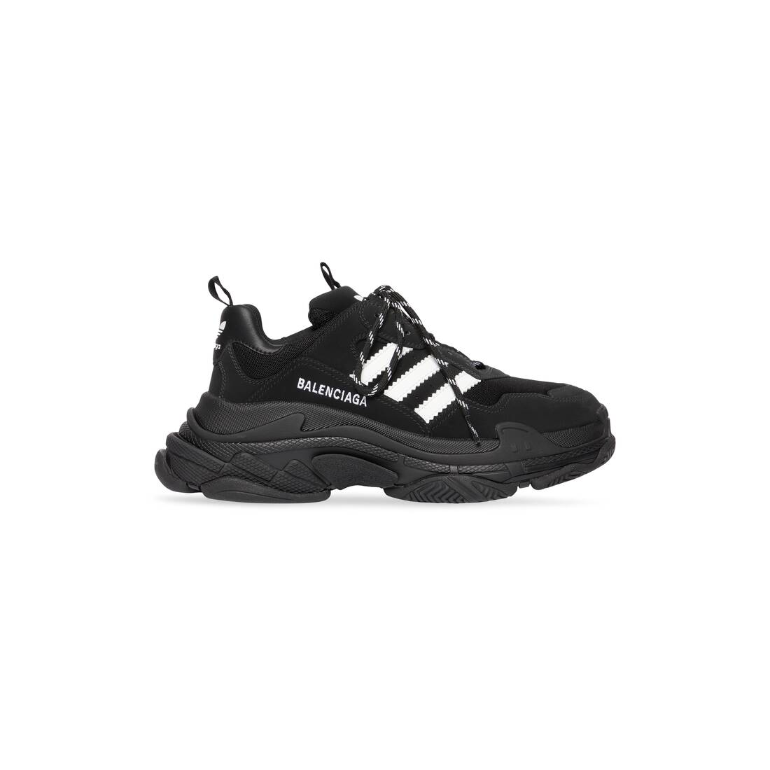 BALENCIAGA / ADIDAS TRIPLE S Sneakers for Women in Black