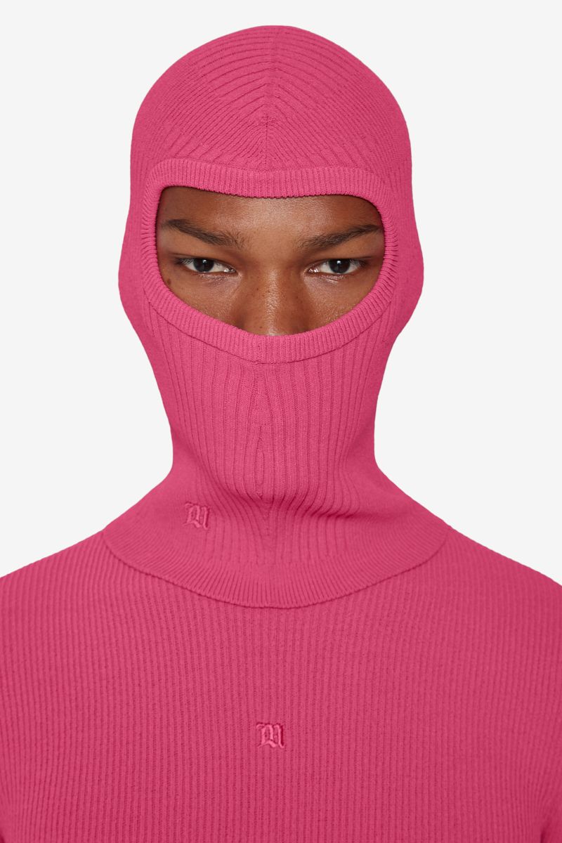 Knitted Balaclava Pink