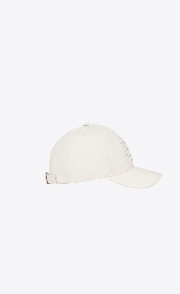 SL BASEBALL CAP IN COTTON CANVAS