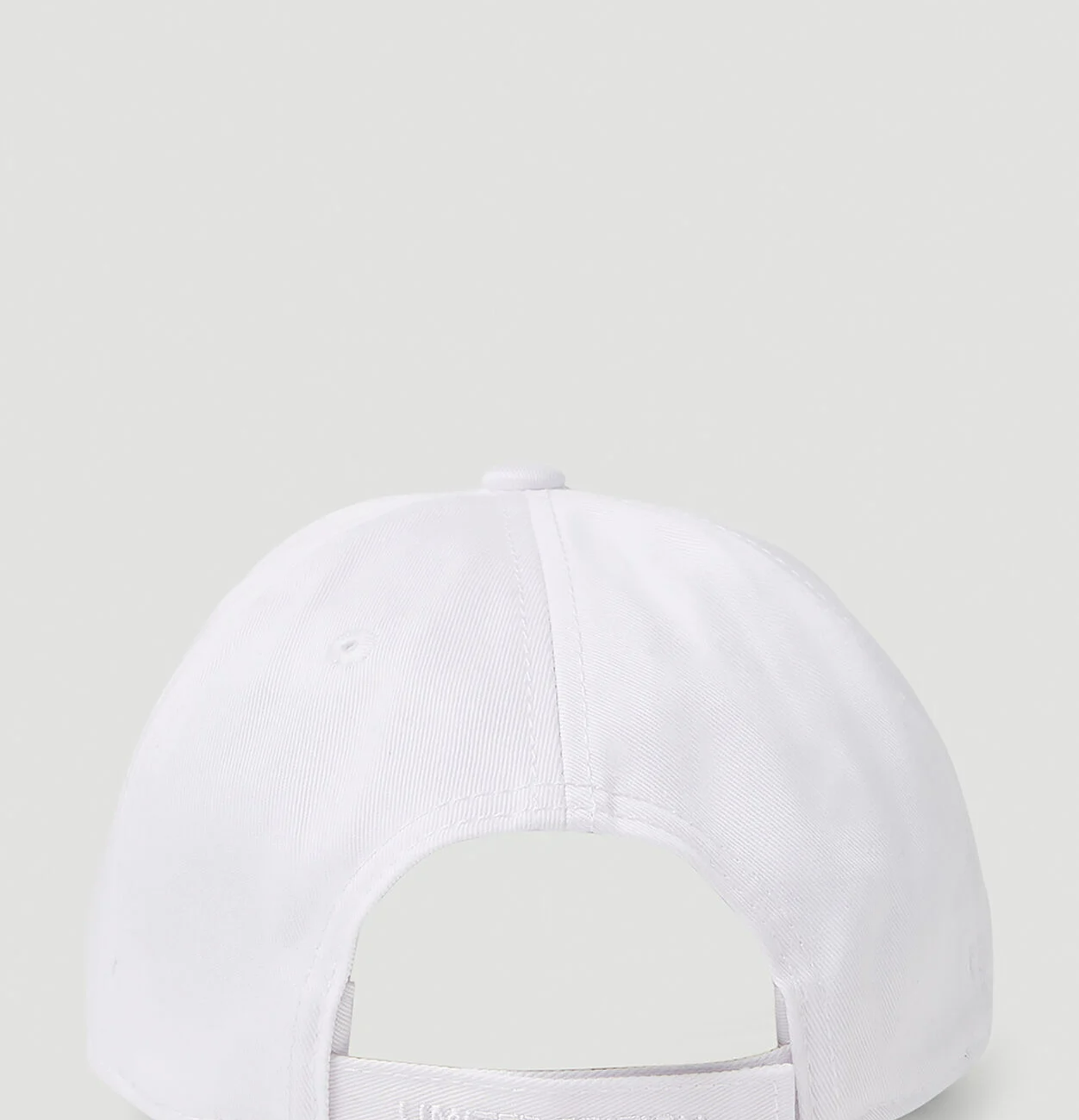 Iconic Logo Baseball Cap in White