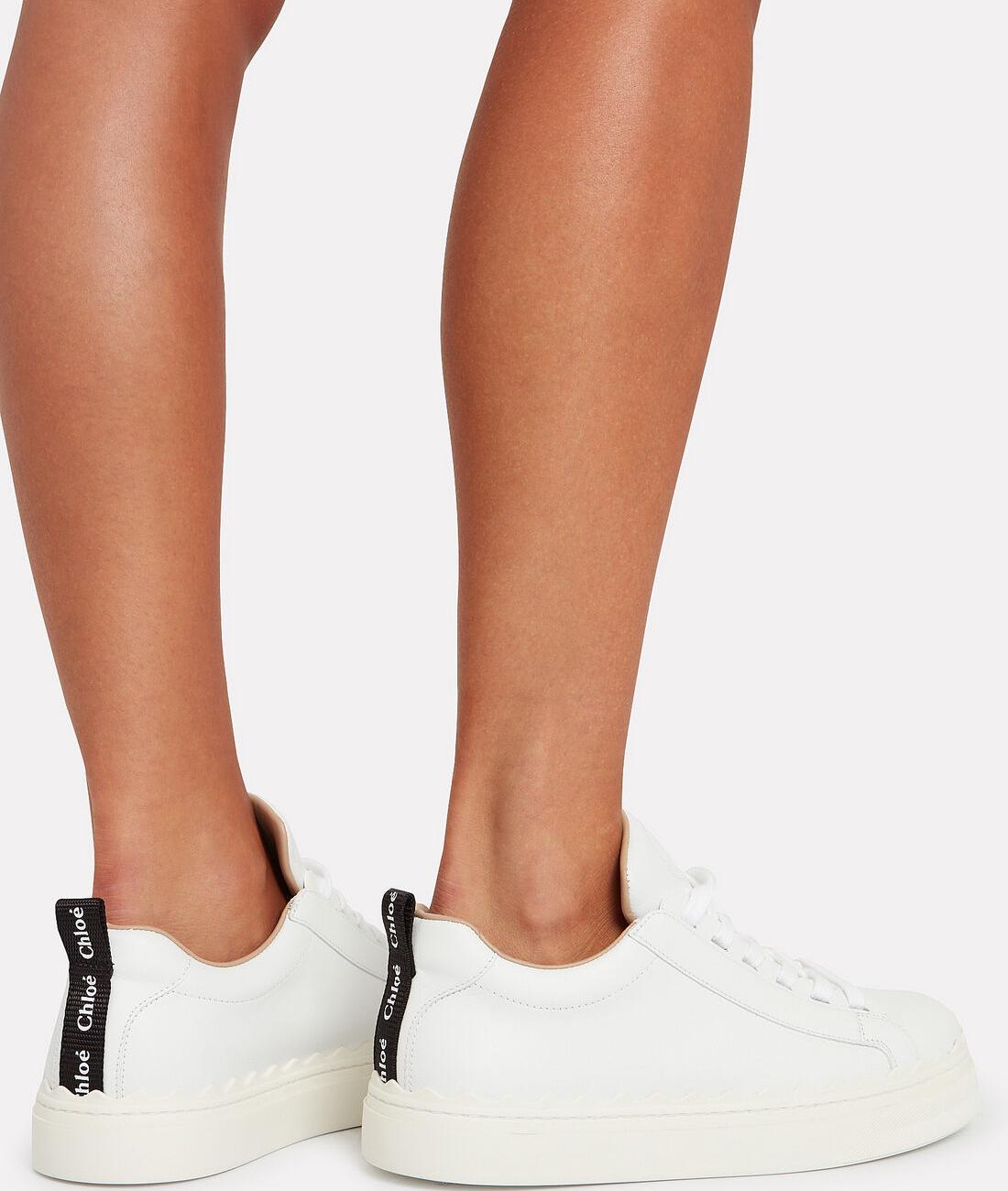 Lauren Low-Top Leather Sneakers