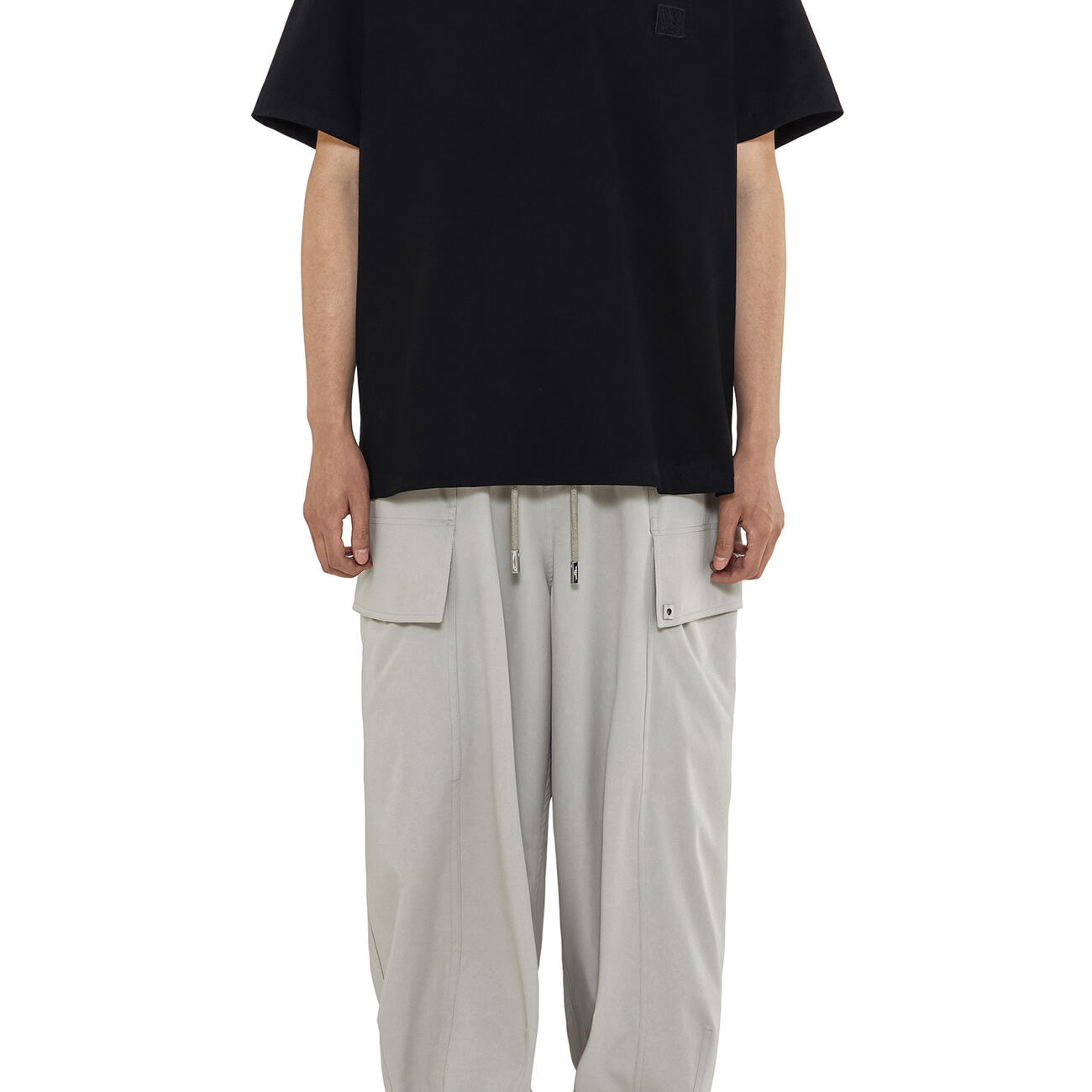 Black Frame Back Logo Short Sleeve T-shirt