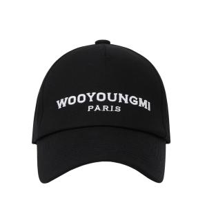  Wooyoungmi Embroidered Ball Cap Black