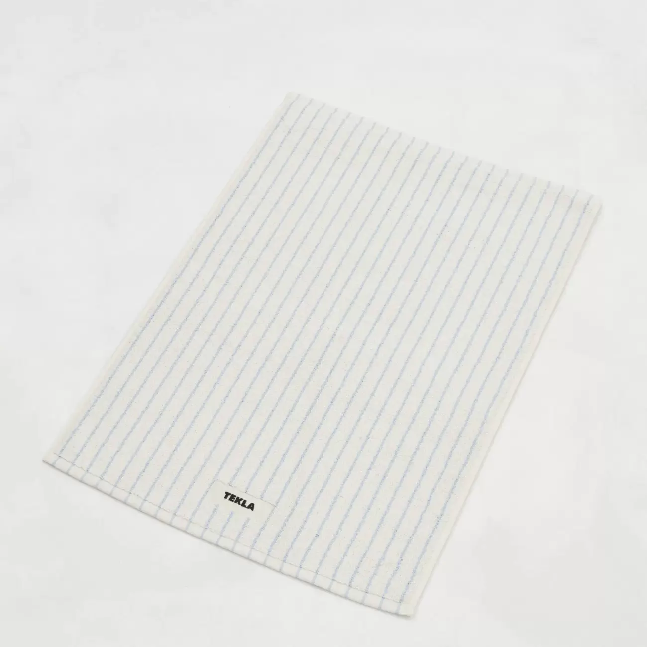 Baby Blue Stripes bath mat