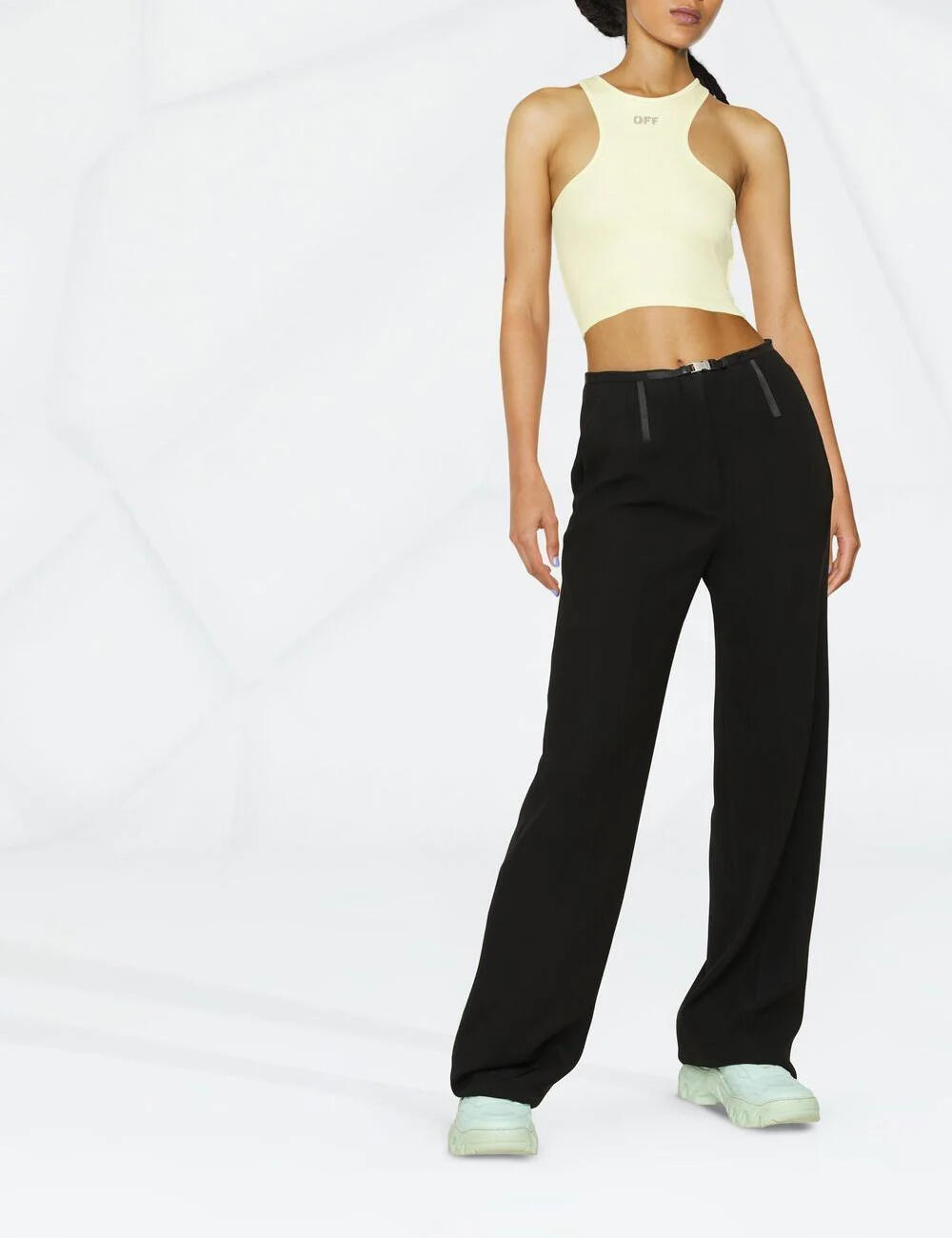 Off Stamp cropped top