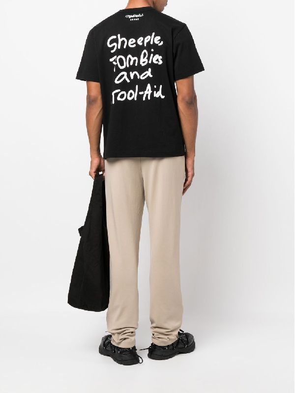 MADSAKI Print T-Shirt - Black