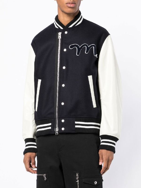 MADSAKI Embroidery Wool Melton Blouson 